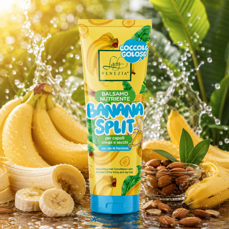 LADY VENEZIA Coccole Golose Balsamo Nutriente Banana Spliit 250ml