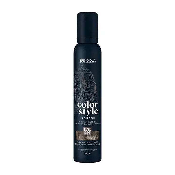 INDOLA Color Style Mousse Leave-In Dark Ash 200ml