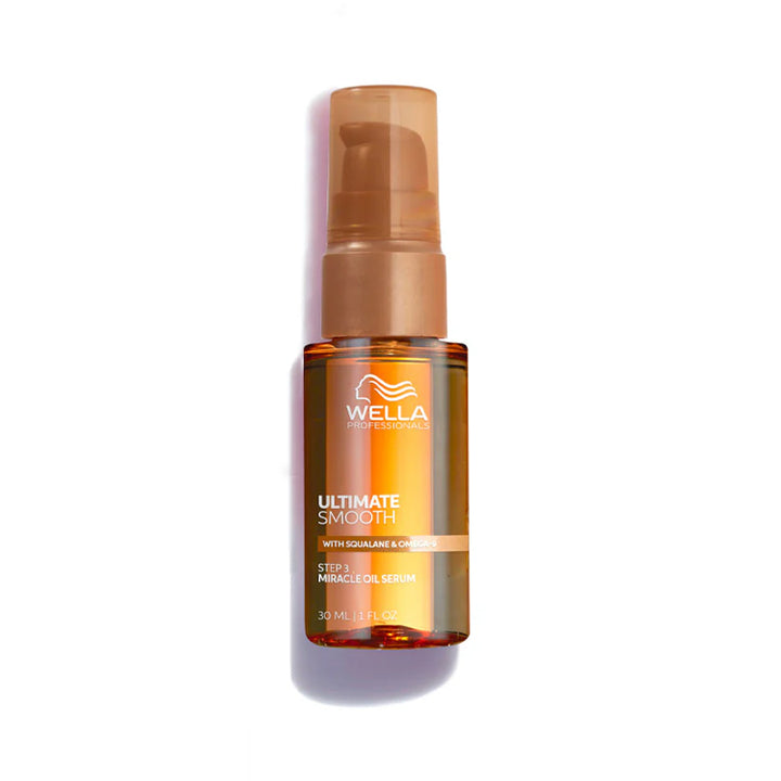 WELLA PROFESSIONALS Set Ultimate Smooth Cofanetto Shampoo 250ml + Miracle Oil 30ml