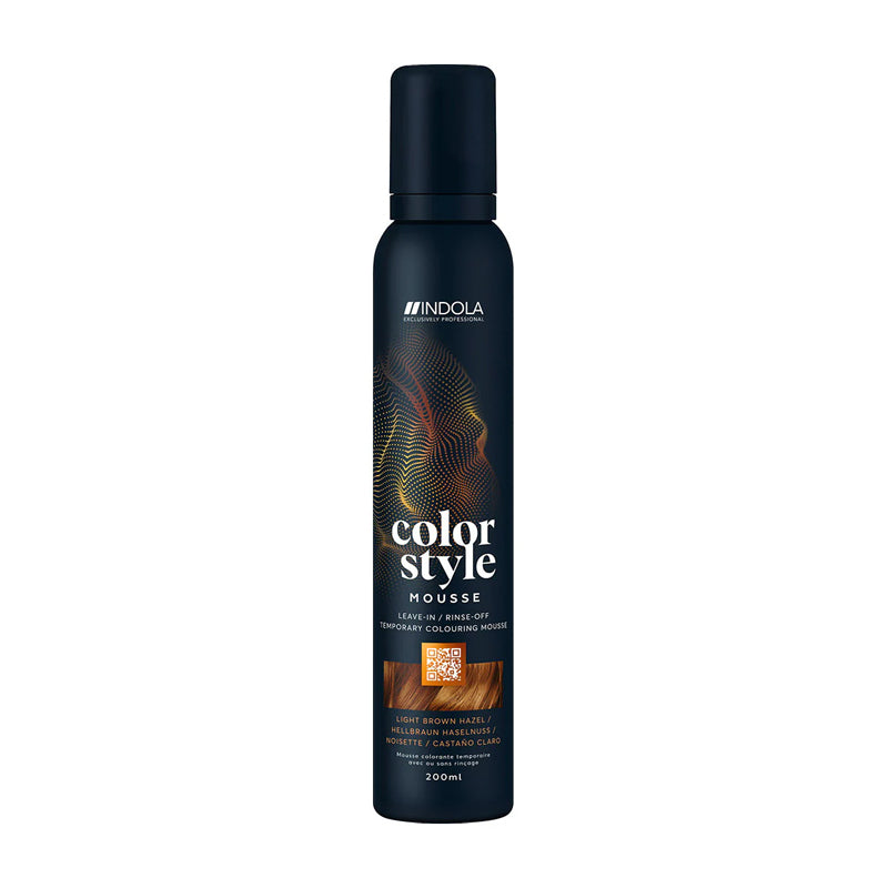 INDOLA Color Style Mousse Leave-In Light Brown 200ml