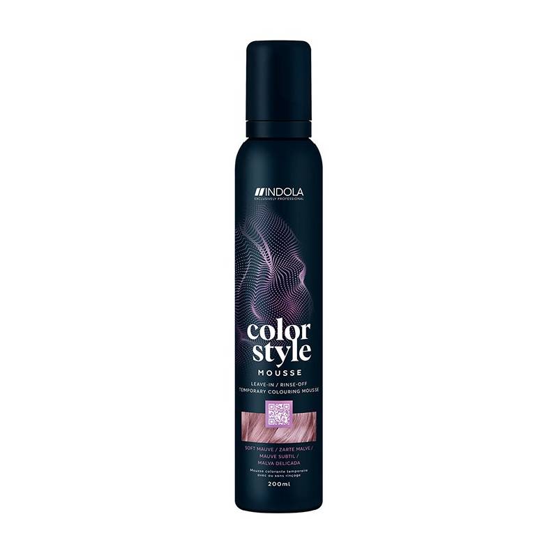 INDOLA Color Style Mousse Leave-In Soft Mauve 200ml