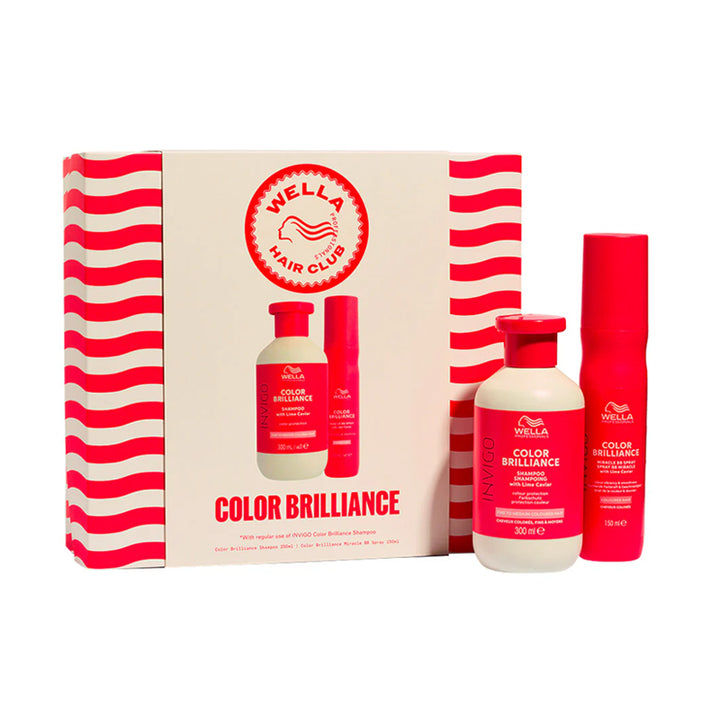 WELLA PROFESSIONALS Set Color Brilliance Cofanetto Shampoo 250+ Miracle BB Spray 150ml