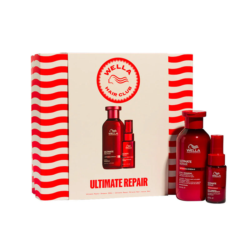 WELLA PROFESSIONALS Set Ultimate Repair Cofanetto Shampoo 250ml + Miracle Hair Rescue 30ml
