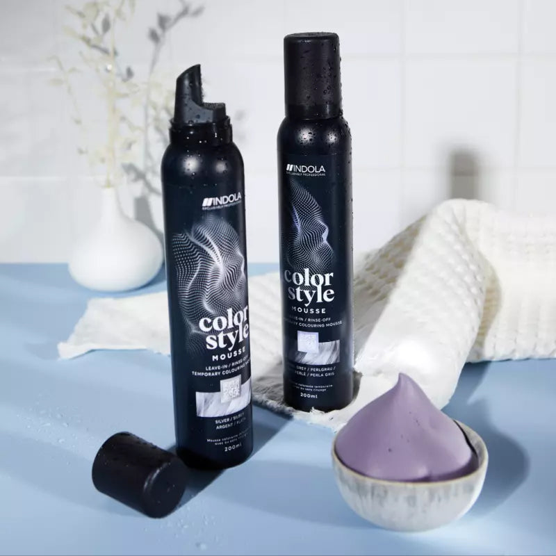 INDOLA Color Style Mousse Leave-In Silver 200ml