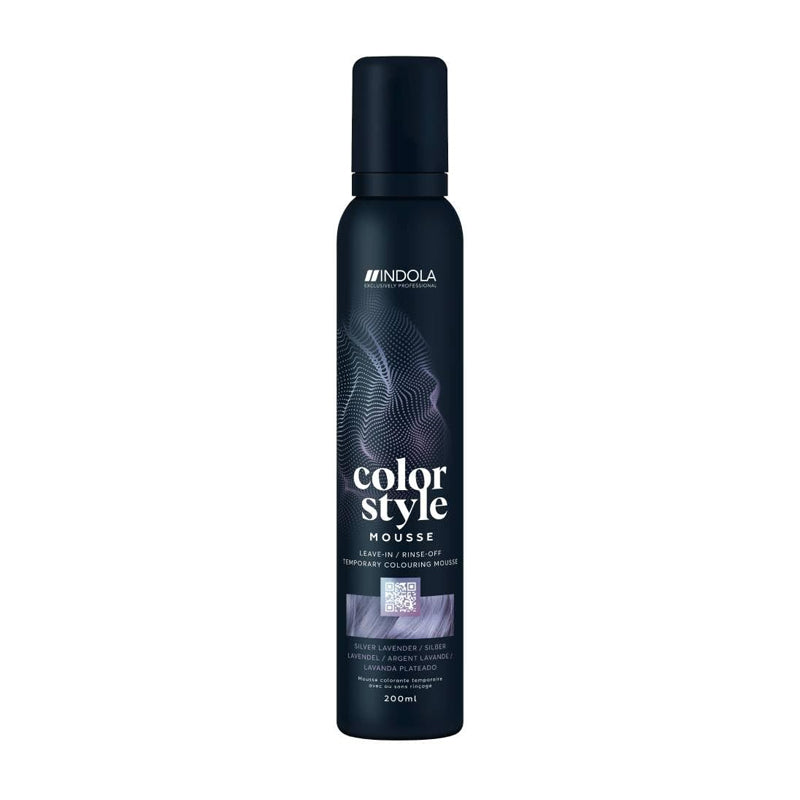 INDOLA Color Style Mousse Leave-In Silver Lavander 200ml