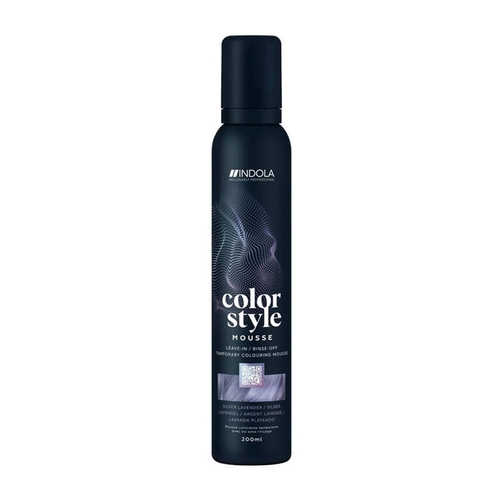 INDOLA Color Style Mousse Leave-In Silver Lavander 200ml