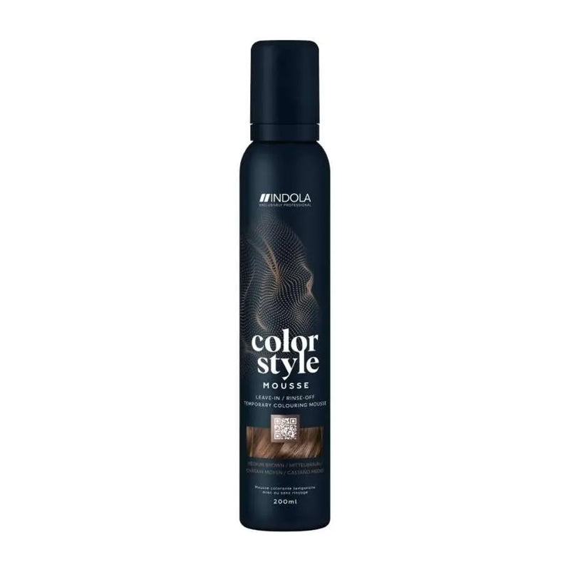 INDOLA Color Style Mousse Leave-In Medium Brown 200ml