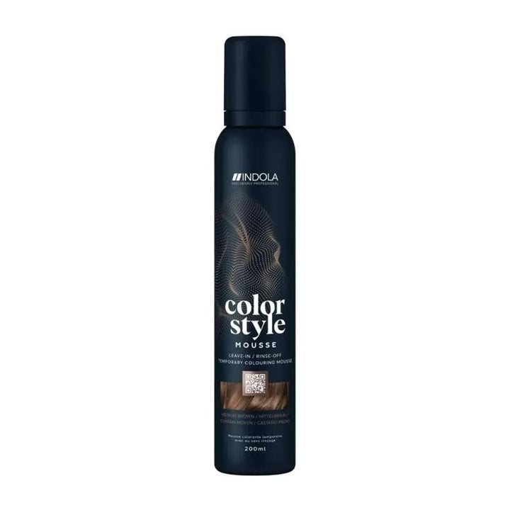 INDOLA Color Style Mousse Leave-In Medium Brown 200ml