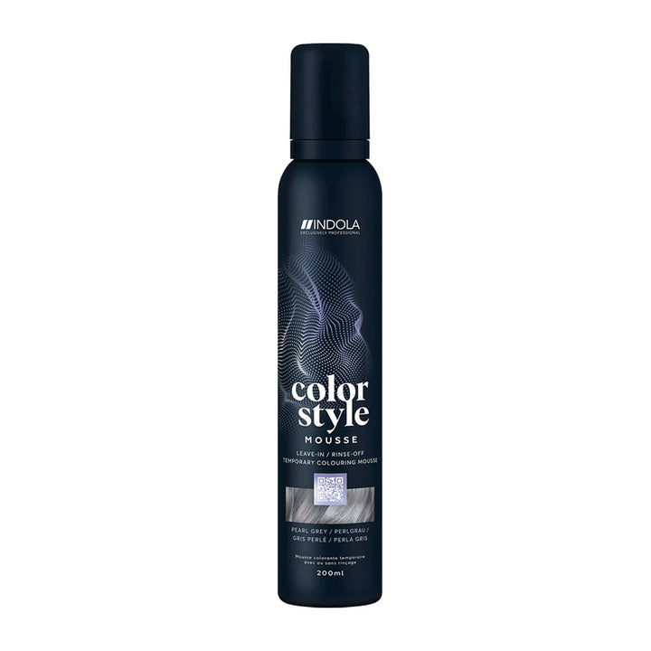 INDOLA Color Style Mousse Leave-In Pearl Grey 200ml