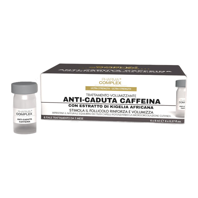 PHARMA COMPLEX Trattamento Volumizzante Anti-Caduta Alla Caffeina 6x8ml
