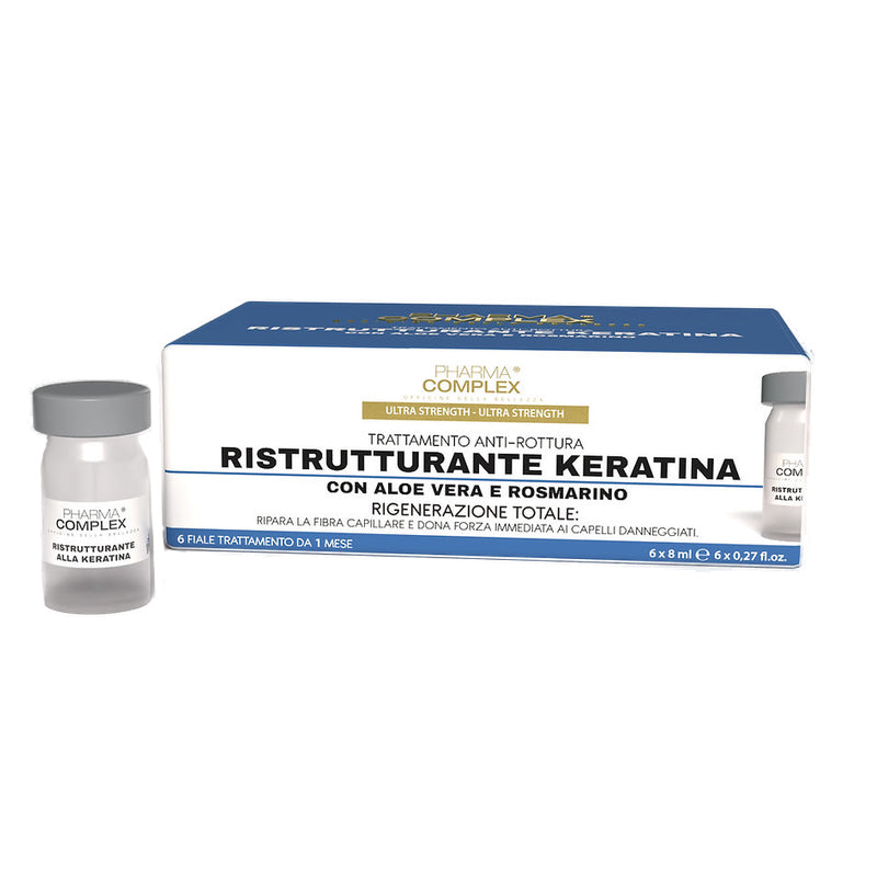 PHARMA COMPLEX Trattamento Anti-Rottura Ristrutturante Keratina 6x8ml