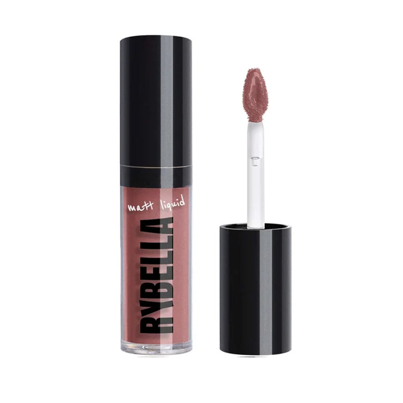 RYBELLA Matt Liquid Lip Color Rossetto Liquido N° 15 - HOT CARAMEL 4.5ml