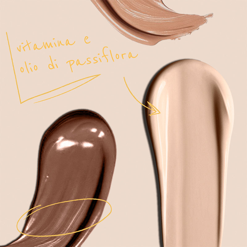 RYBELLA Matt Foundation Fondotinta N° 206 - CARAMEL