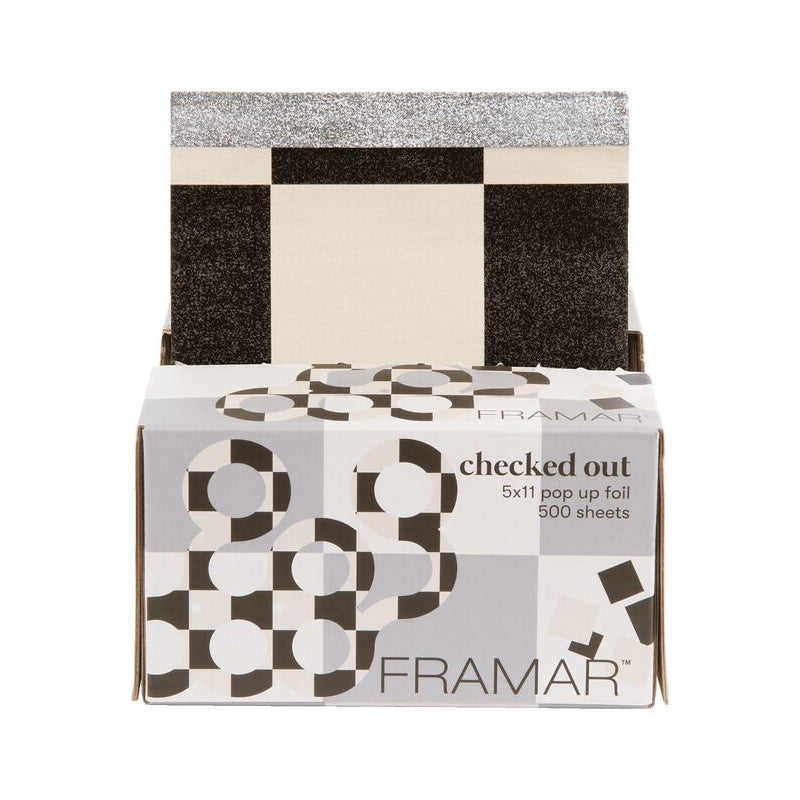 FRAMAR Checked Out 5x11 Pop Up Foil 500 Sheets