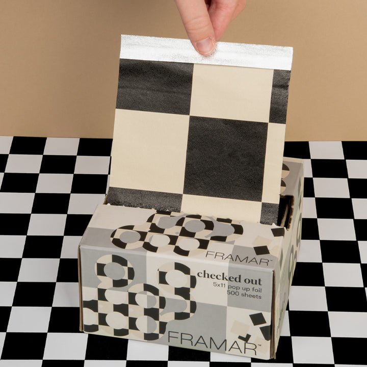 FRAMAR Checked Out 5x11 Pop Up Foil 500 Sheets