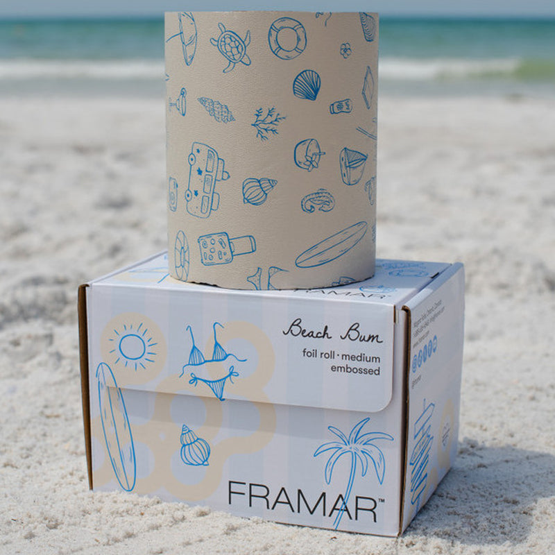 FRAMAR Beach Bum Embossed Foil Roll Medium 97.5m