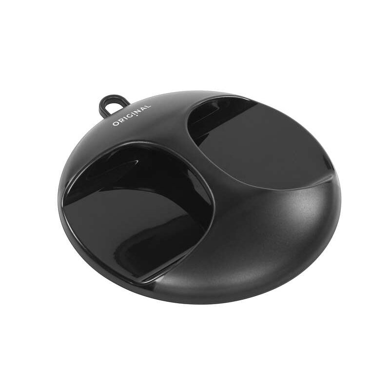 ORIGINAL Best Buy Specchio A Mano Luna Rotondo Nero 28cm