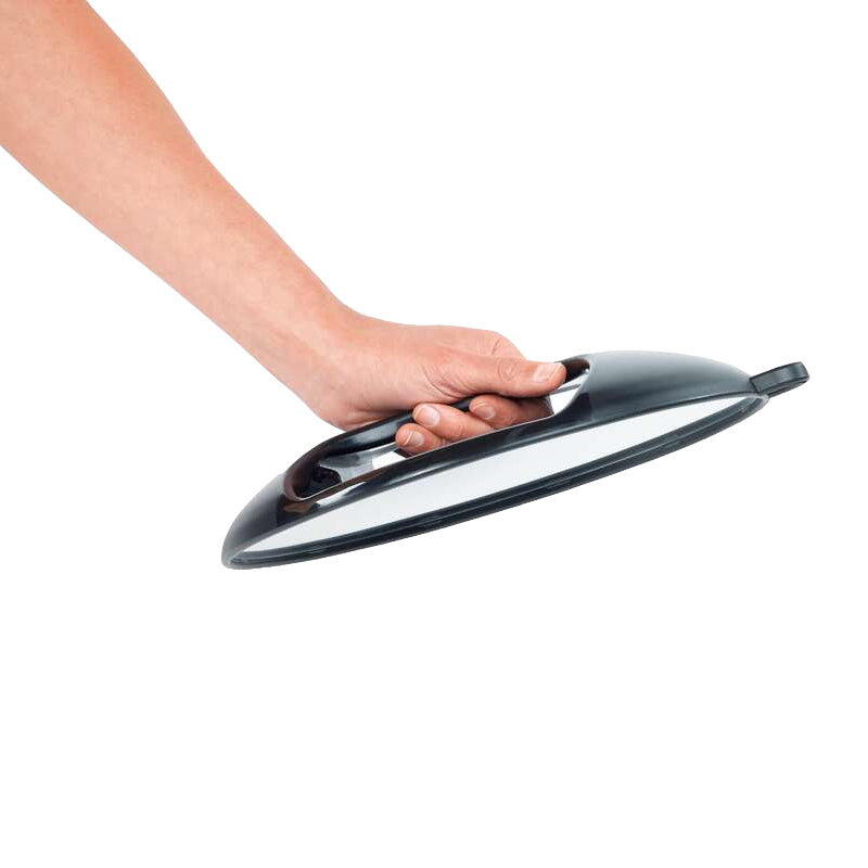 ORIGINAL Best Buy Specchio A Mano Luna Rotondo Nero 28cm