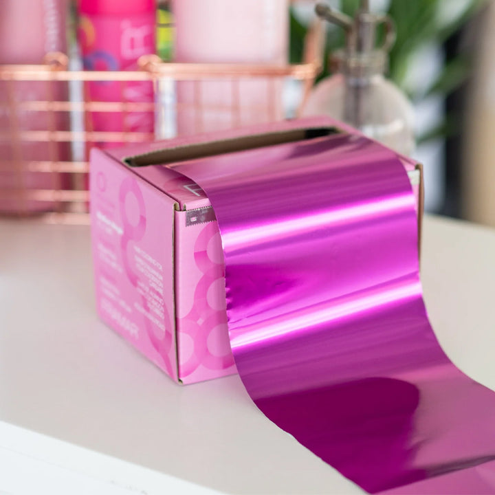 FRAMAR Magenta Embossed Large Foil Roll Medium 487.7m