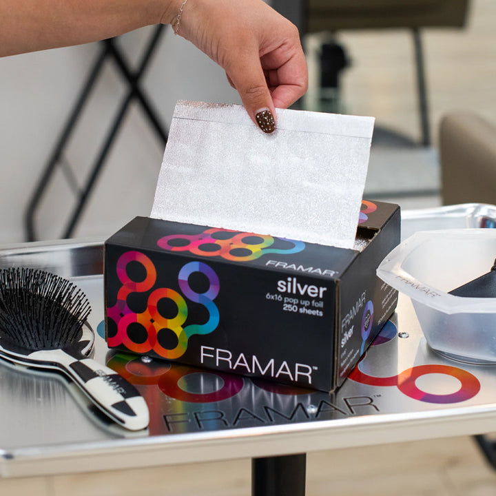 FRAMAR Silver Out 6x16 Pop Up Foil 250 Sheets