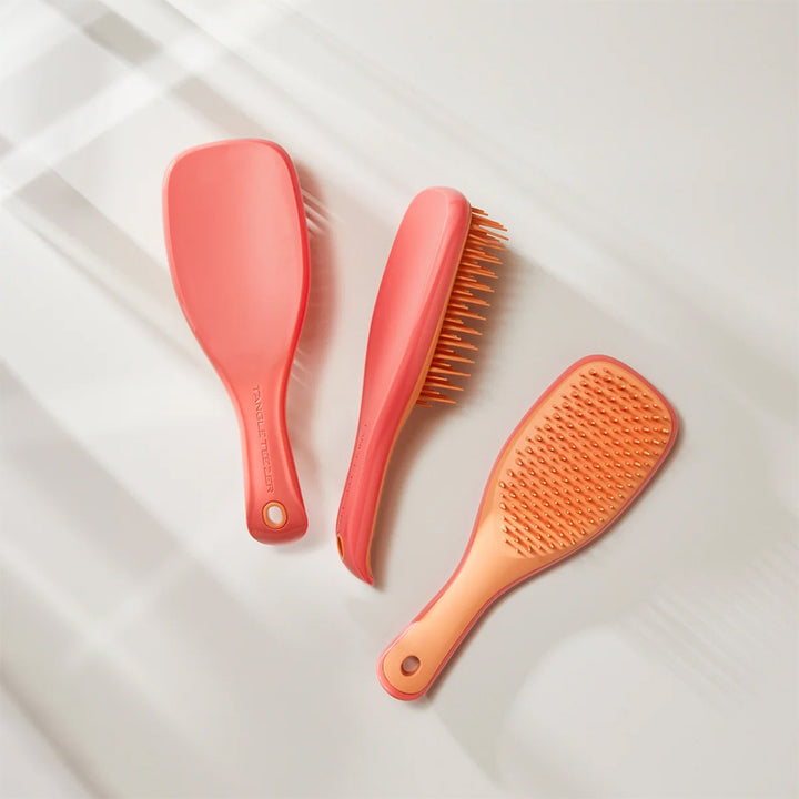 TANGLE TEEZER The Ultimate Detangler Mini Straight-Curly Pink & Apricot