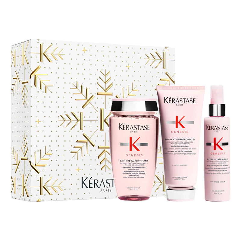 KERASTASE Set Holiday Genesis Shampoo 250ml + Conditioner 200ml + Thermique 150ml