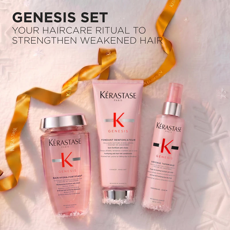KERASTASE Set Holiday Genesis Shampoo 250ml + Conditioner 200ml + Thermique 150ml