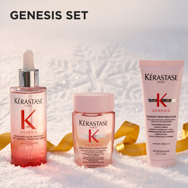 KERASTASE Set Holiday Genesis Serum 90ml + Shampoo 80ml + Fondant 75ml