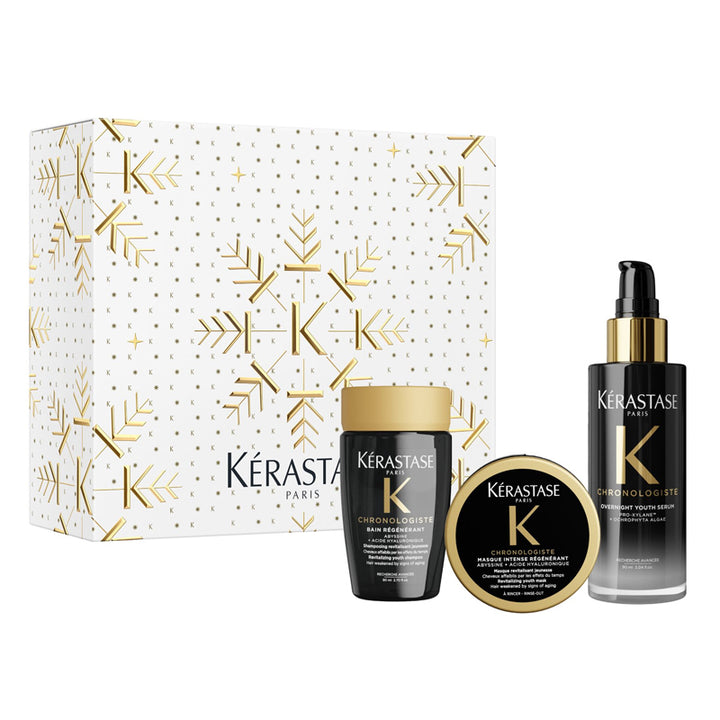 KERASTASE Set Holiday Chronologiste  Shampoo 80ml + Mask 75ml + Serum 90ml