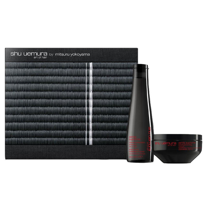 SHU UEMURA Set Holiday Ashita Supreme shampoo 300ml + Mask 250ml