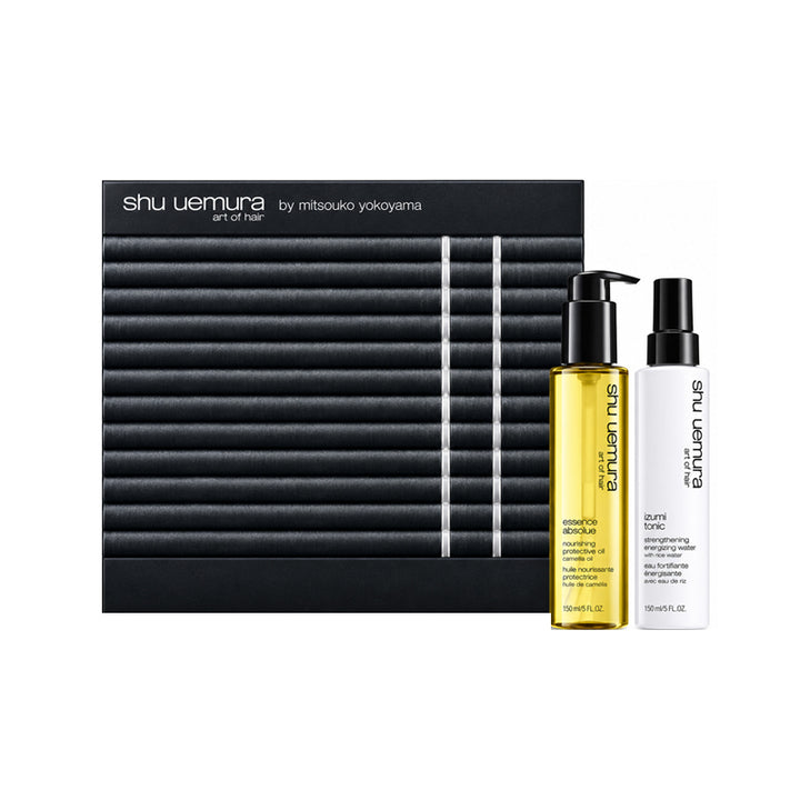 SHU UEMURA Set Holiday Essence absolue 150ml + Izumi Tonic Siero 150ml