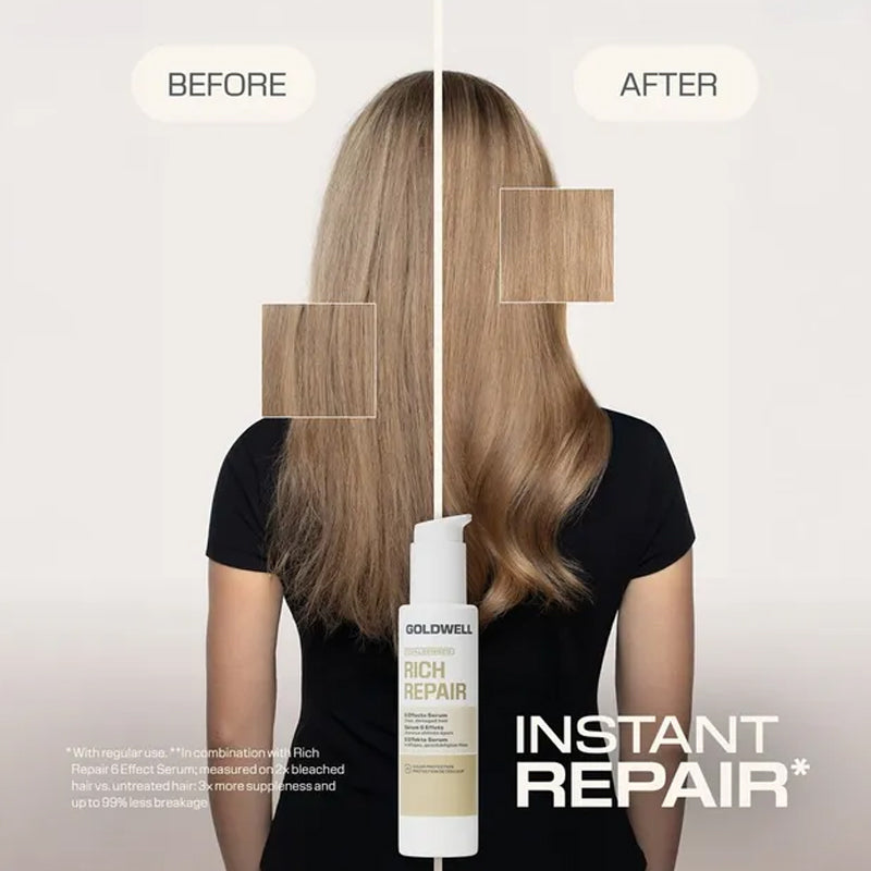 GOLDWELL Dualsenses Rich Repair 6 Effects Serum 100ml (immagine 3)