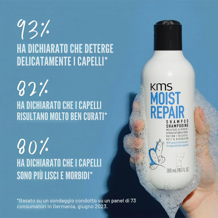 KMS Moist Repair Shampoo 100ml - Shampoo Ristrutturante (immagine 2)