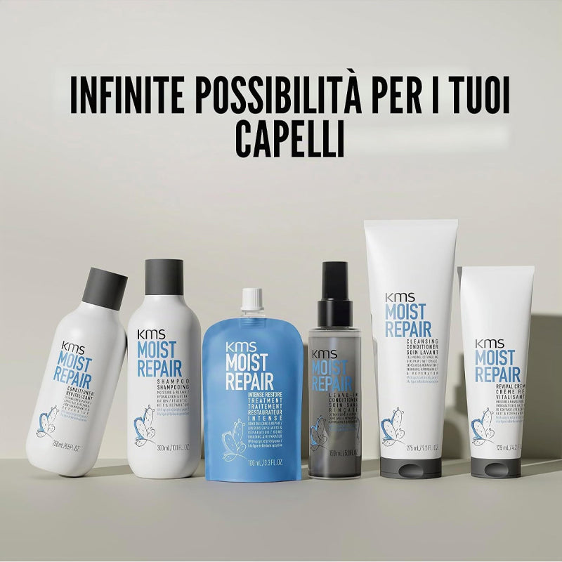 KMS Moist Repair Shampoo 100ml - Shampoo Ristrutturante (immagine 3)