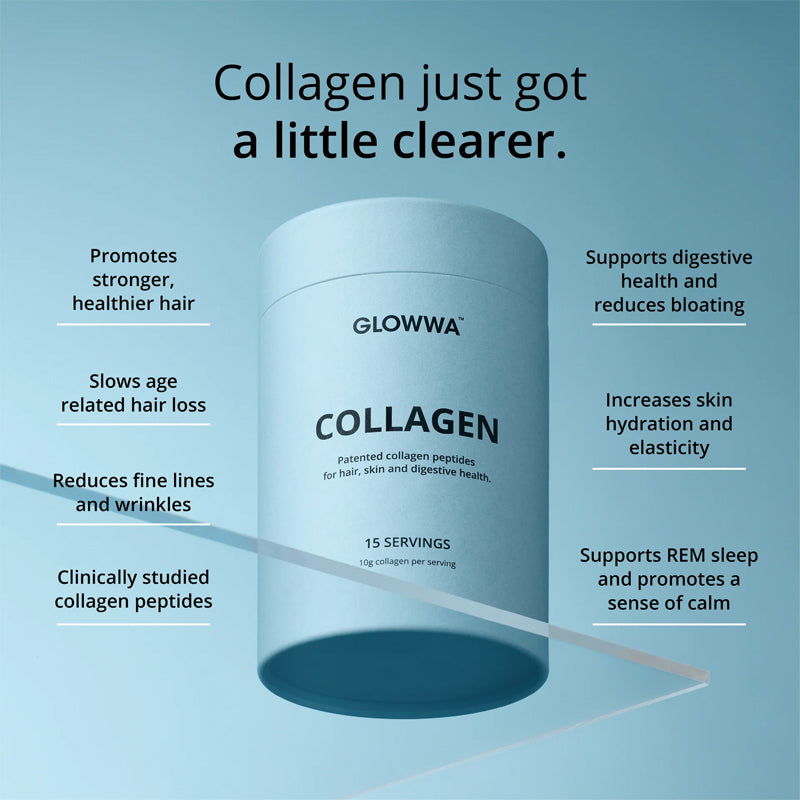 GLOWWA Collagen 15 Servings Integratore Alimentare (immagine 2)