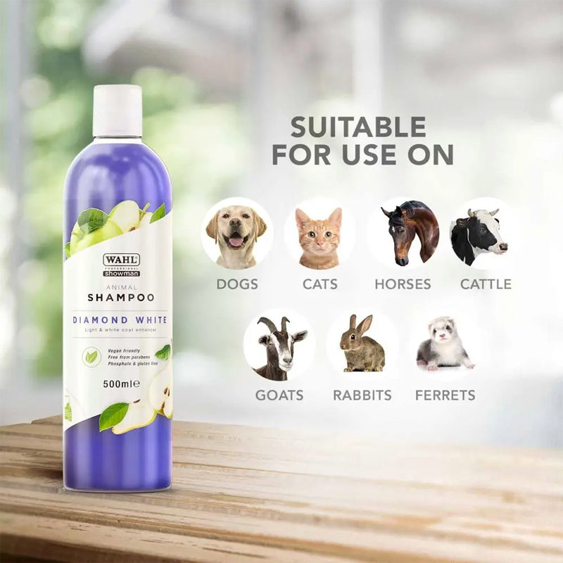 WAHL Animal Shampoo Diamond White 500ml (immagine 3)