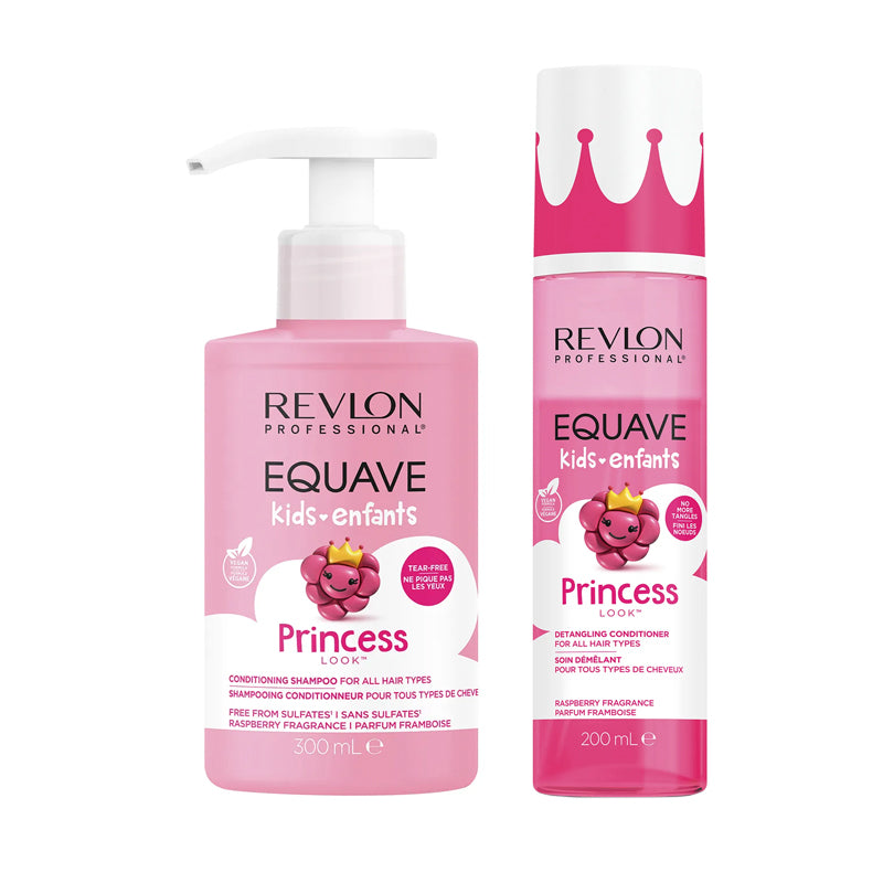 REVLON PROFESSIONAL Kit Equave Kids Princess Shampoo 300ml + Conditioner 200ml (immagine 1)