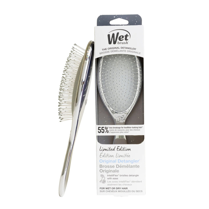 WET BRUSH Pro Detangeler Festive Finish Silver (immagine 3)