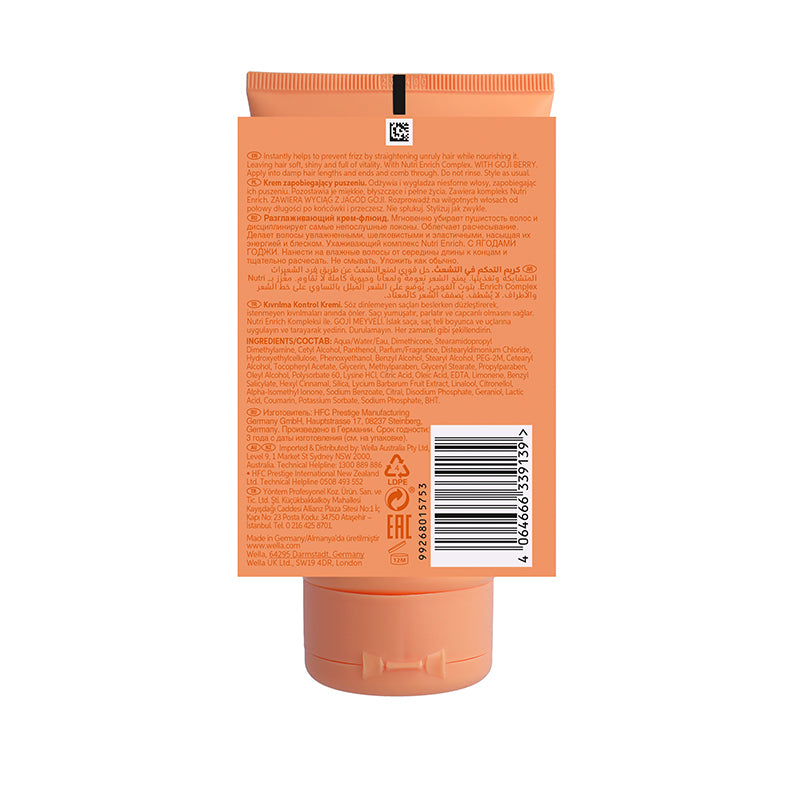 WELLA PROFESSIONALS Invigo Nutri-Enrich Crema Anticrespo 150ml
