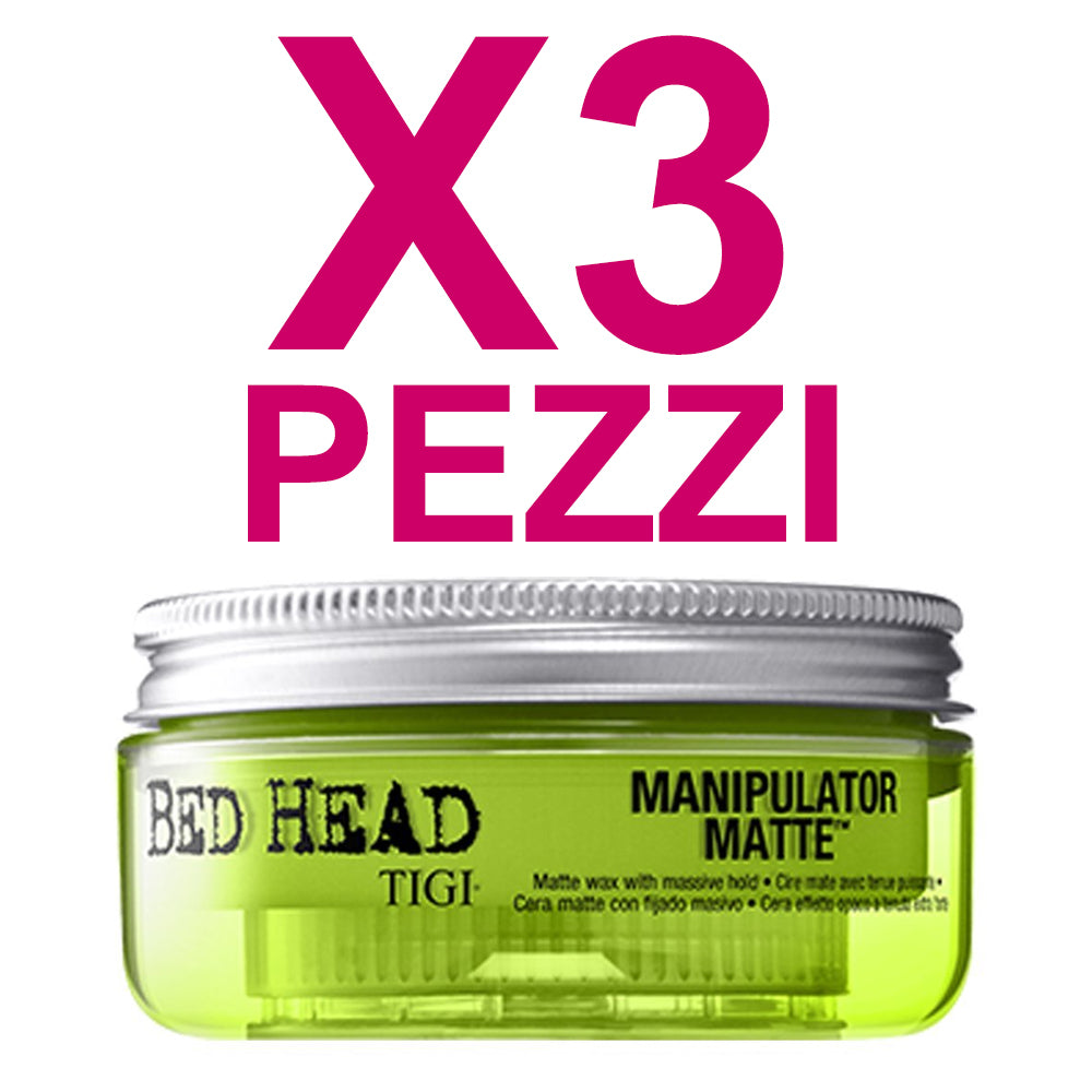 TIGI Kit Bed Head Manipulator Matte 57ml 3 Pezzi
