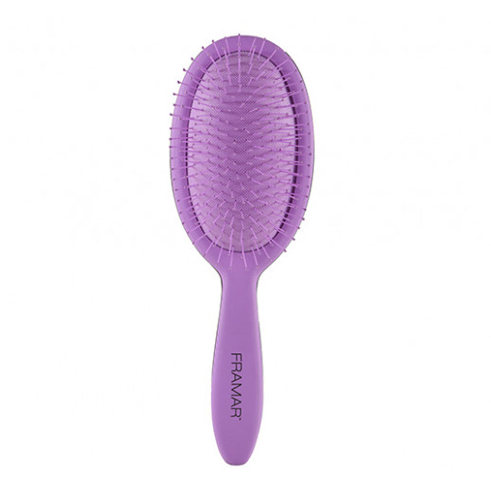 FRAMAR Detangle Brush Purple Reign