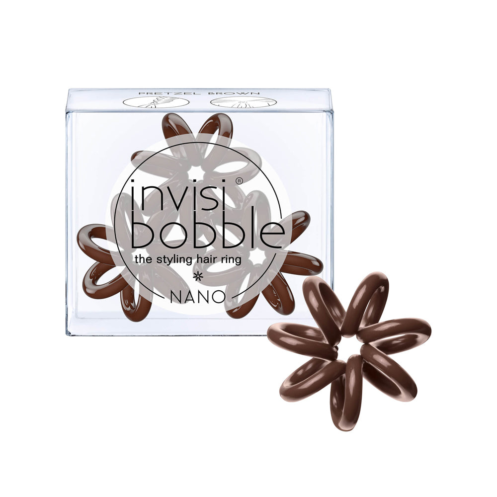INVISIBOBBLE Nano Pretzel Brown 3pz