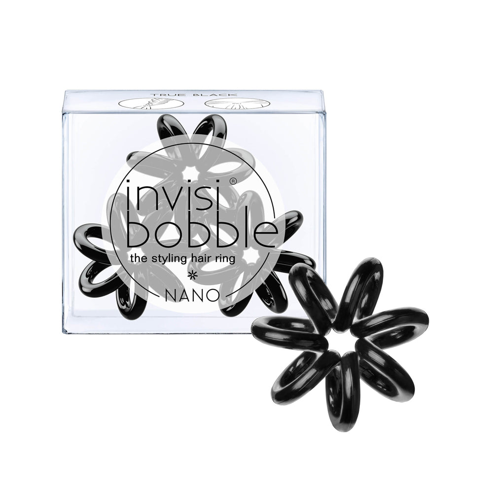 INVISIBOBBLE Nano True Black 3pz