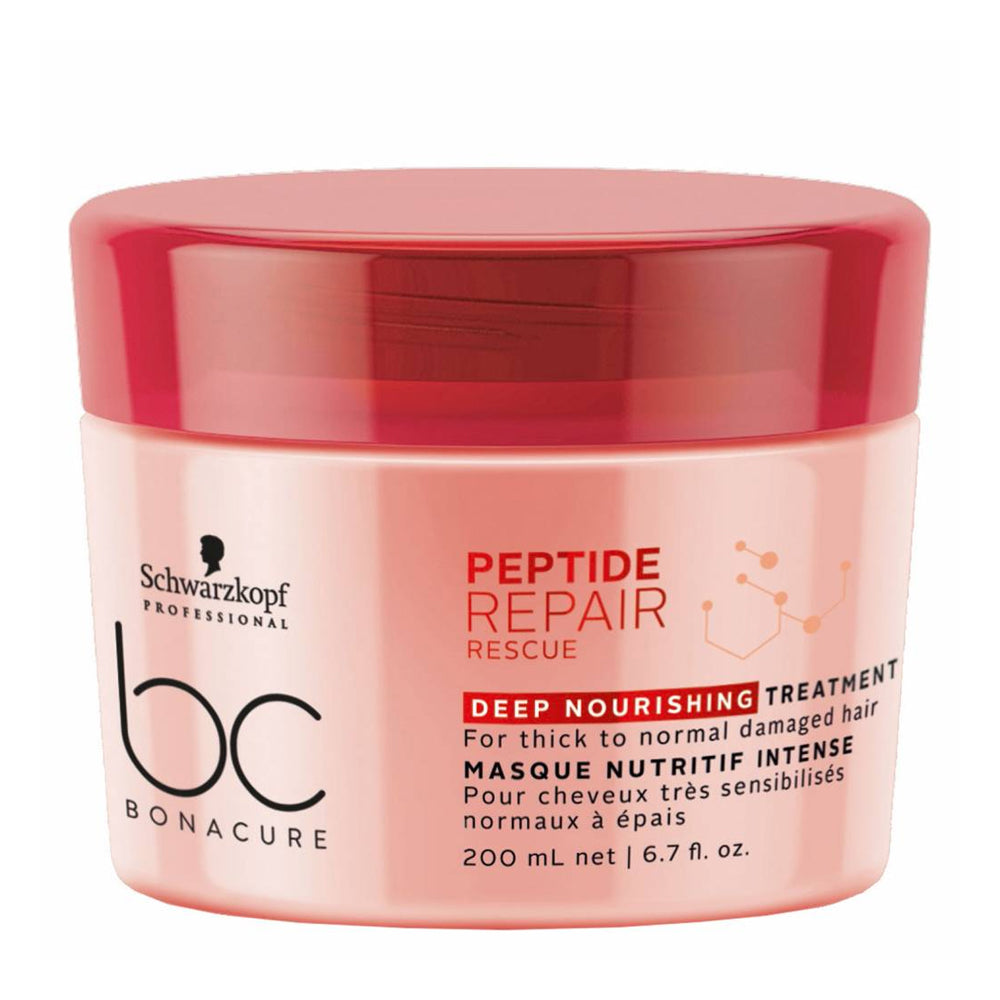 SCHWARZKOPF BC Bonacure Peptide Repair Rescue Deep Nourishing Treatment 200ml