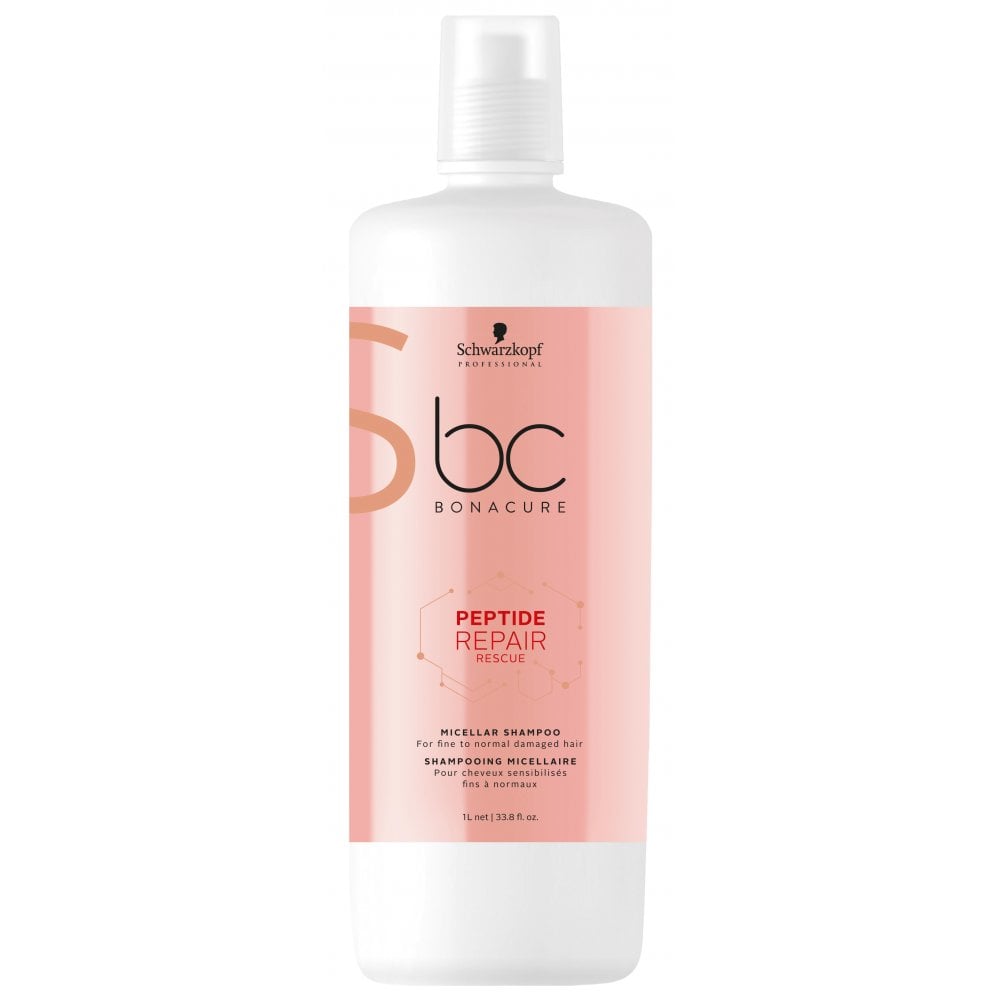 SCHWARZKOPF BC Bonacure Peptide Repair Rescue Micellar Shampoo 1000ml