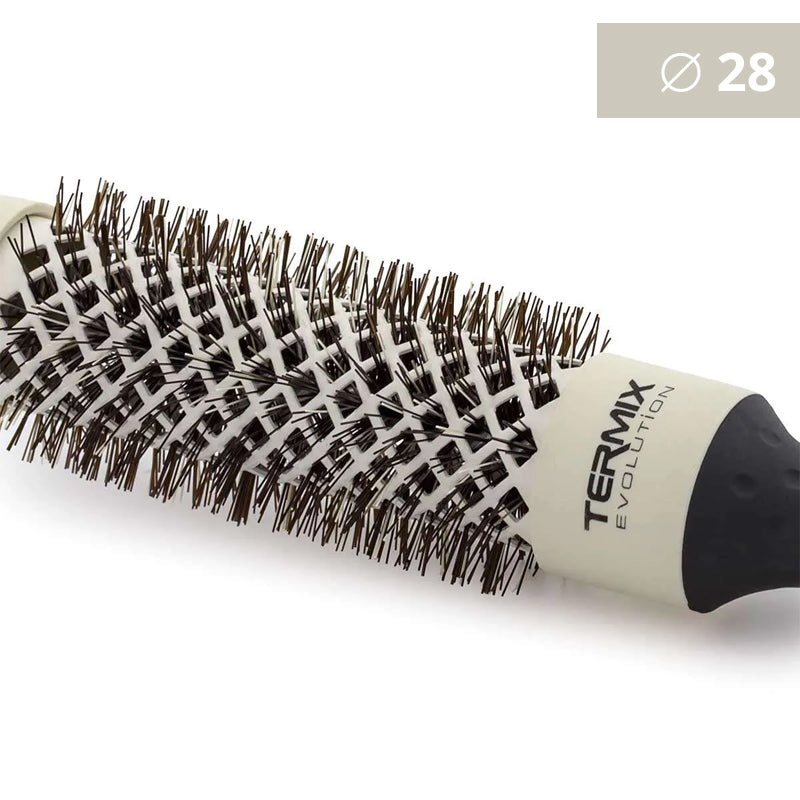 TERMIX Evolution Soft Spazzola Professionale Per Capelli Fini Diam.28