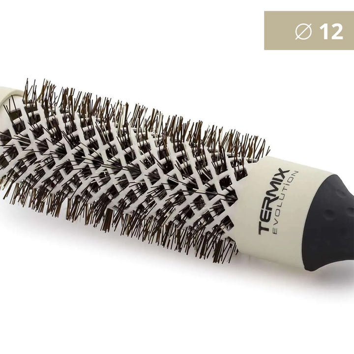 TERMIX Evolution Soft Spazzola Professionale Per Capelli Fini Diam.12
