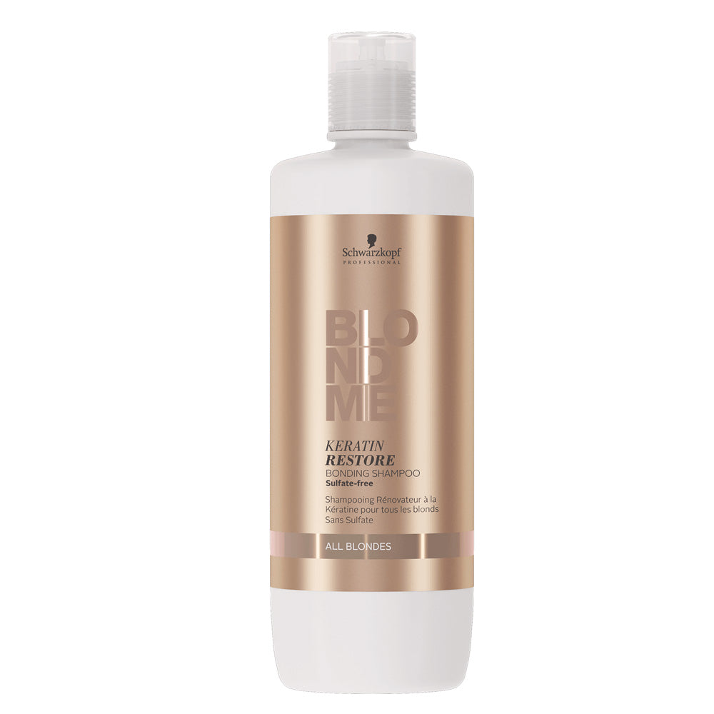 SCHWARZKOPF BlondMe Keratin Restore All Blondes Shampoo 1000ml