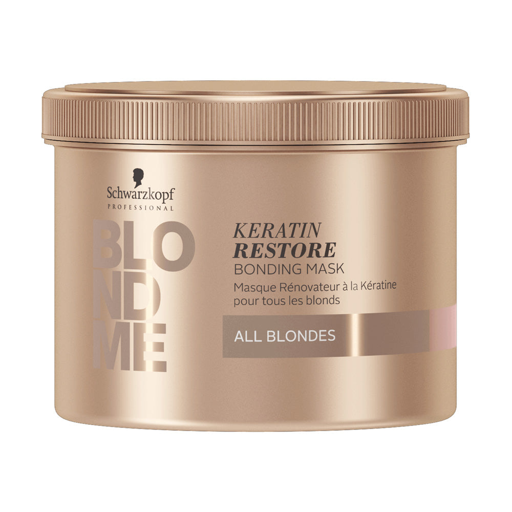 SCHWARZKOPF BlondMe Keratin Restore All Blondes Mask 500ml