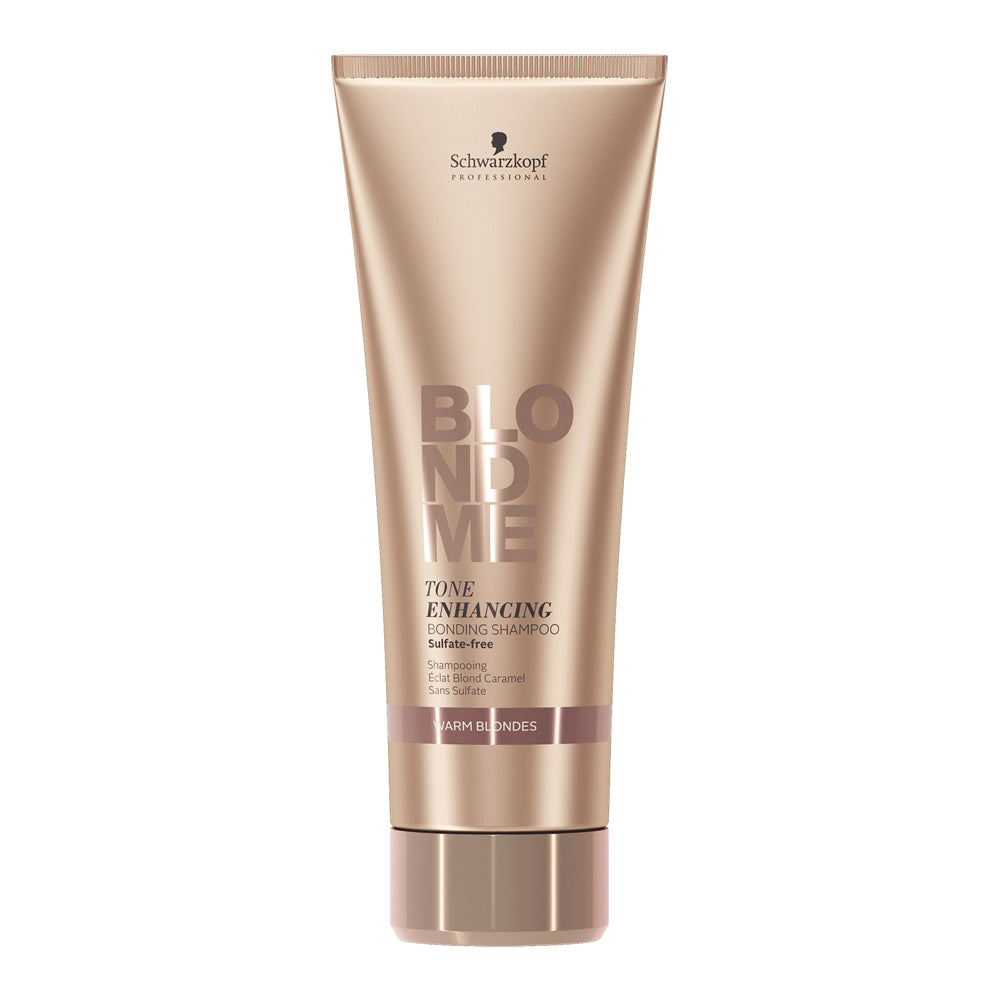 SCHWARZKOPF BlondMe Tone Enhanciing Warm Blondes Shampoo 250ml